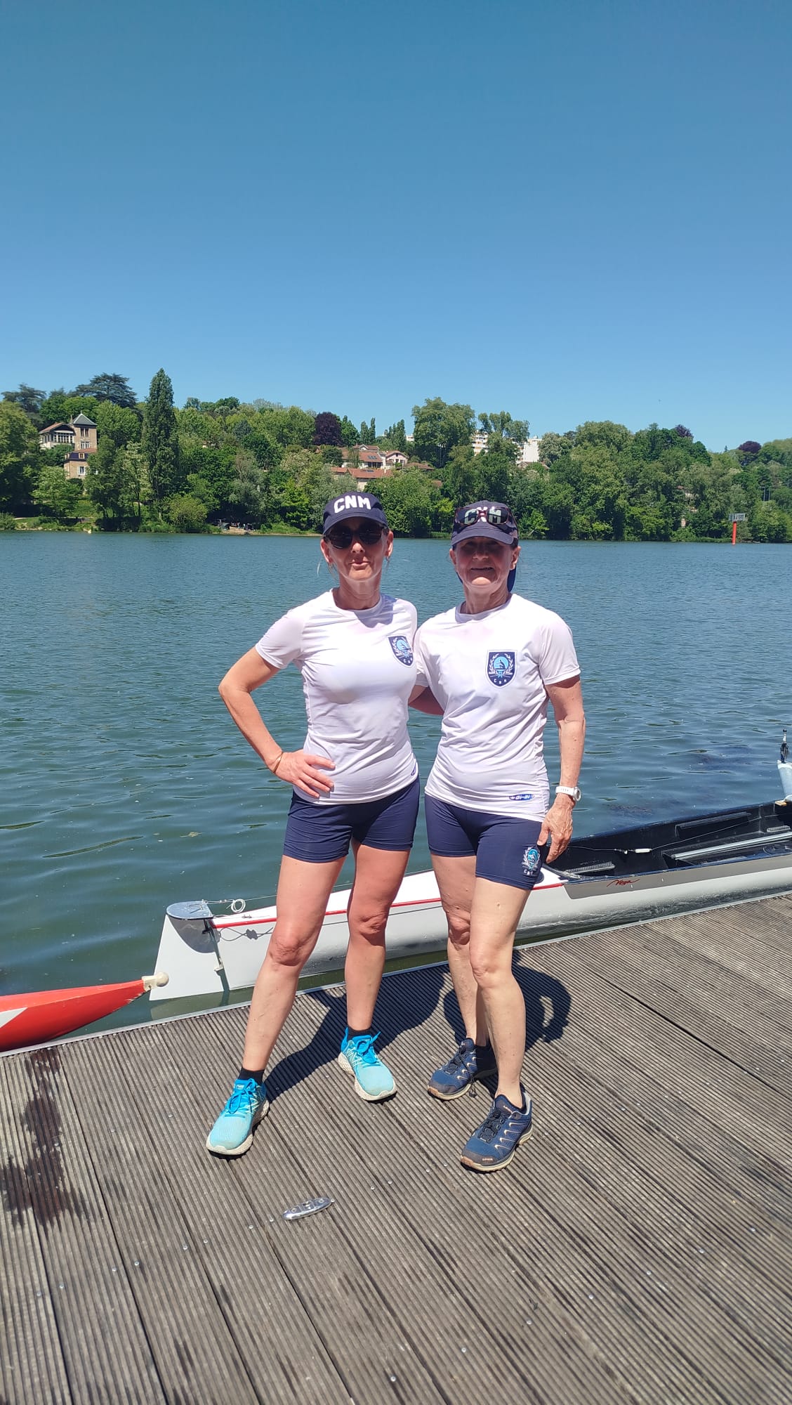 Le CNM à la Traversée de Lyon en Aviron