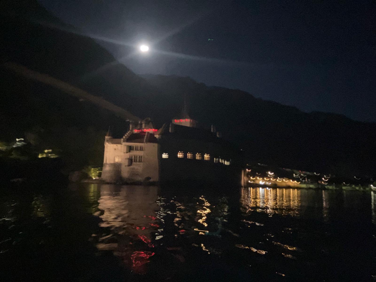 Célébration de la pleine lune d'autome