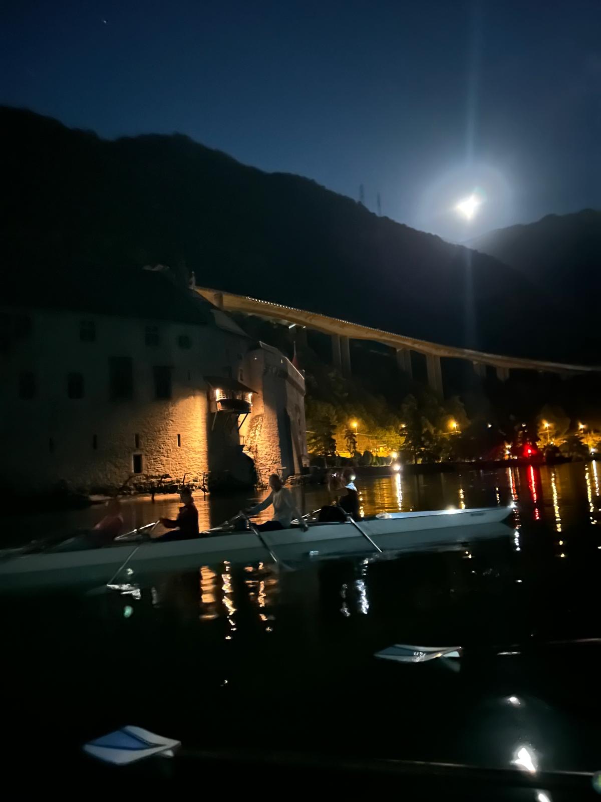 Célébration de la pleine lune d'autome